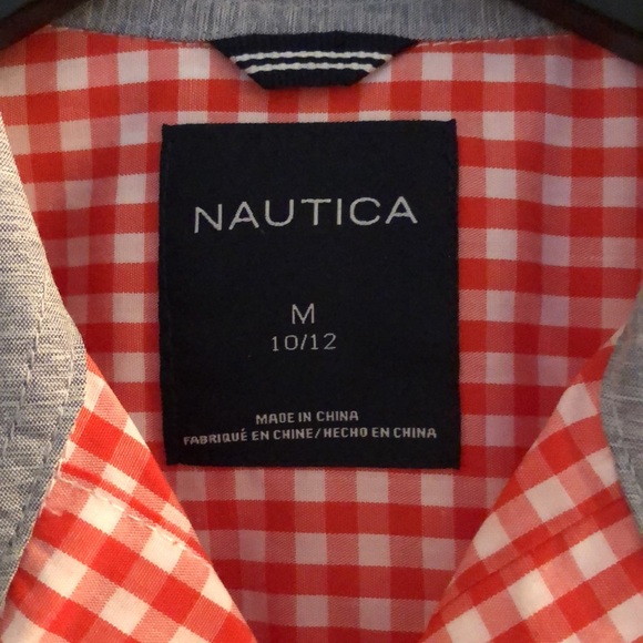 Boys M (10-12) short sleeved button up. - Picture 3 of 5